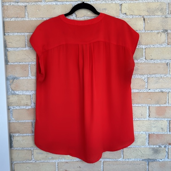 Banana Republic Women's Orange/Red Top - Picture 3 of 3